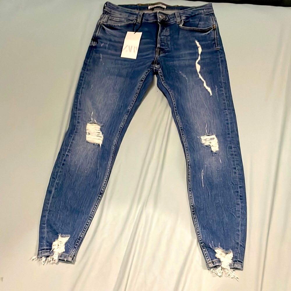 Zara Denim Jeans Brand New never been used